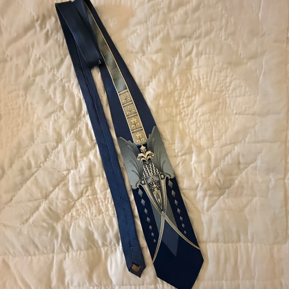 NWOT, 58", 100% SILK TIES ROUNDTREE & YORKE HANDMADE - Picture 4 of 5